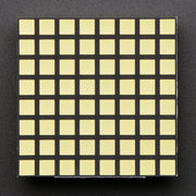 1.2" 8x8 Matrix Square Pixel - White (KWM-R30881CWB-Y) by Adafruit - The Pi Hut