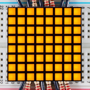 1.2" 8x8 Matrix Square Pixel - Yellow (KWM-R30881CUYB) by Adafruit - The Pi Hut