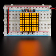 1.2" 8x8 Matrix Square Pixel - Yellow (KWM-R30881CUYB) by Adafruit - The Pi Hut
