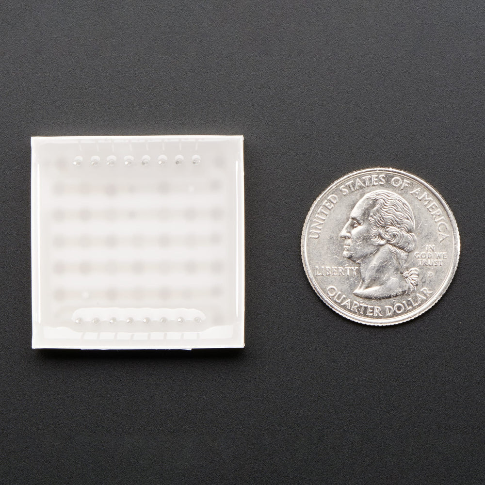 1.2" 8x8 Matrix Square Pixel - Yellow (KWM-R30881CUYB) by Adafruit - The Pi Hut