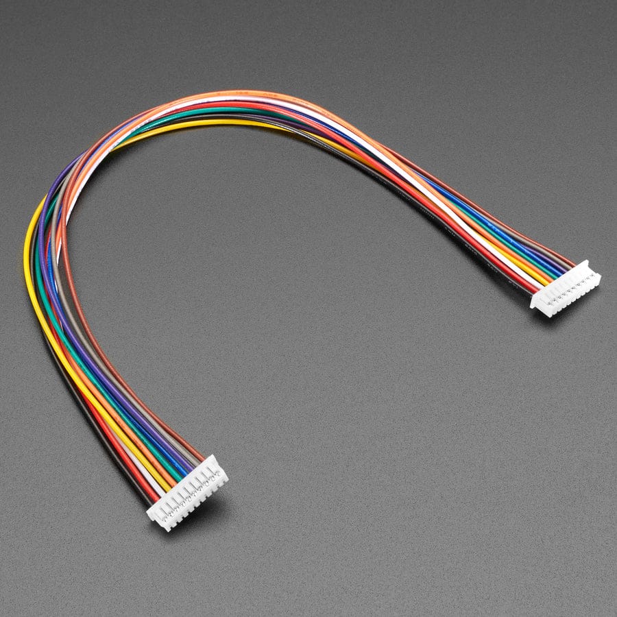 1.25mm Pitch 10-pin Cable 20cm long 1:1 Cable - Molex PicoBlade Compatible by The Pi Hut - The Pi Hut