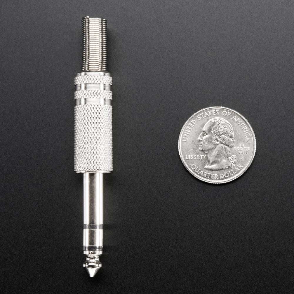 1/4" (6.35mm) DIY Stereo Plug by Adafruit - The Pi Hut