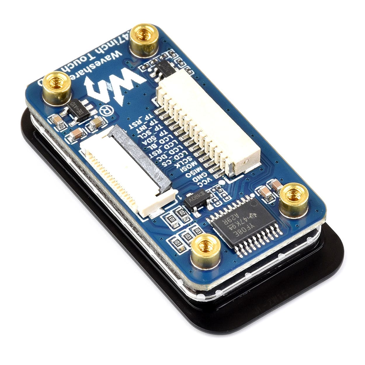 1.47" IPS LCD Display Module with Touch (172x320) by Waveshare - The Pi Hut