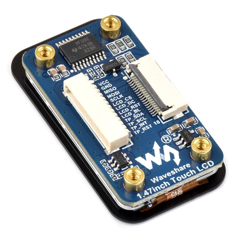 1.47" IPS LCD Display Module with Touch (172x320) by Waveshare - The Pi Hut
