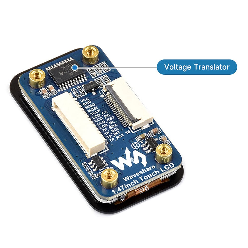1.47" IPS LCD Display Module with Touch (172x320) by Waveshare - The Pi Hut