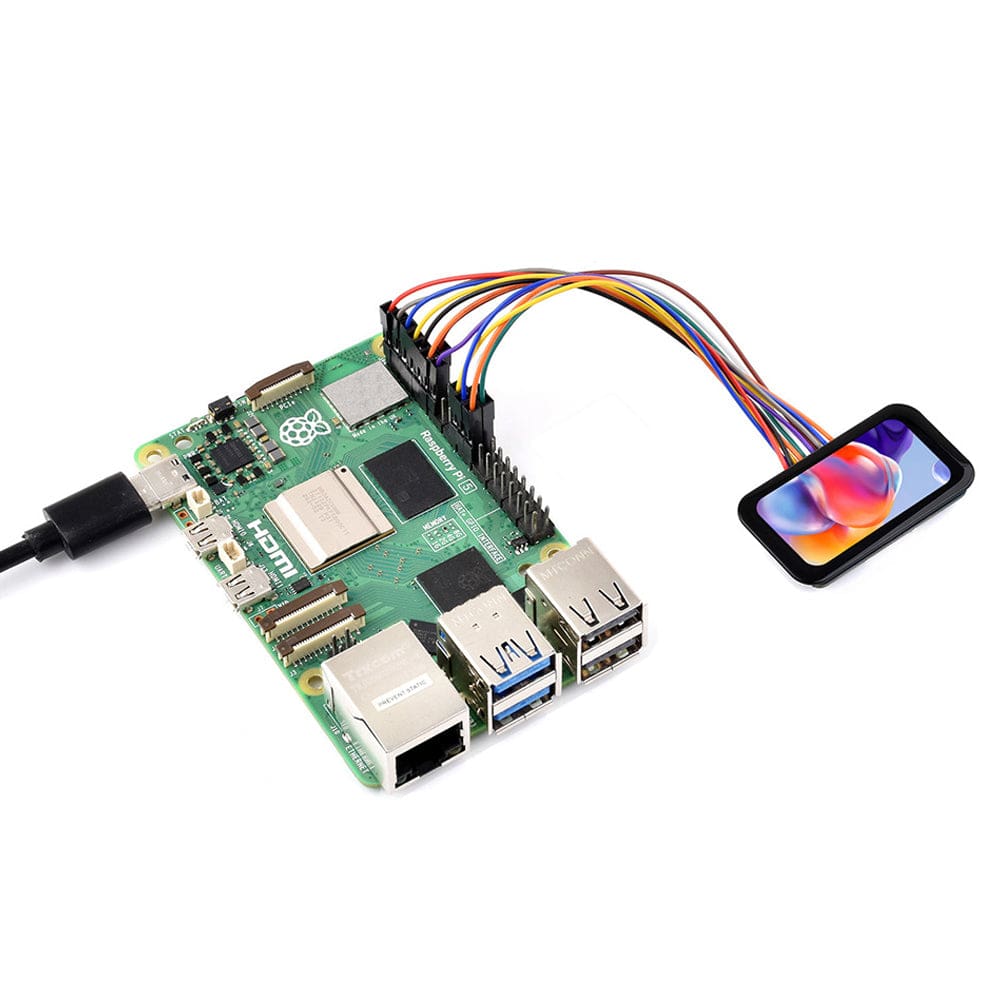 1.47" IPS LCD Display Module with Touch (172x320) by Waveshare - The Pi Hut