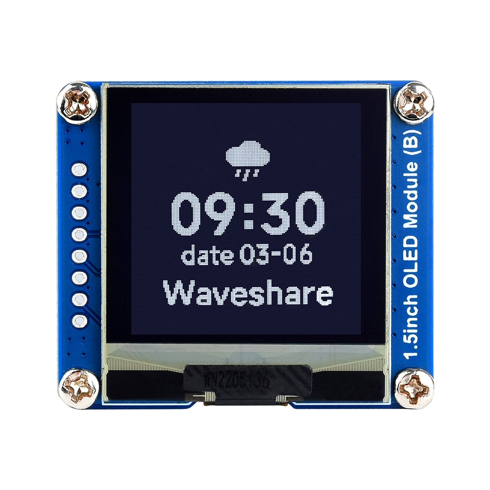 1.5" OLED Display Module (128 x128) - The Pi Hut