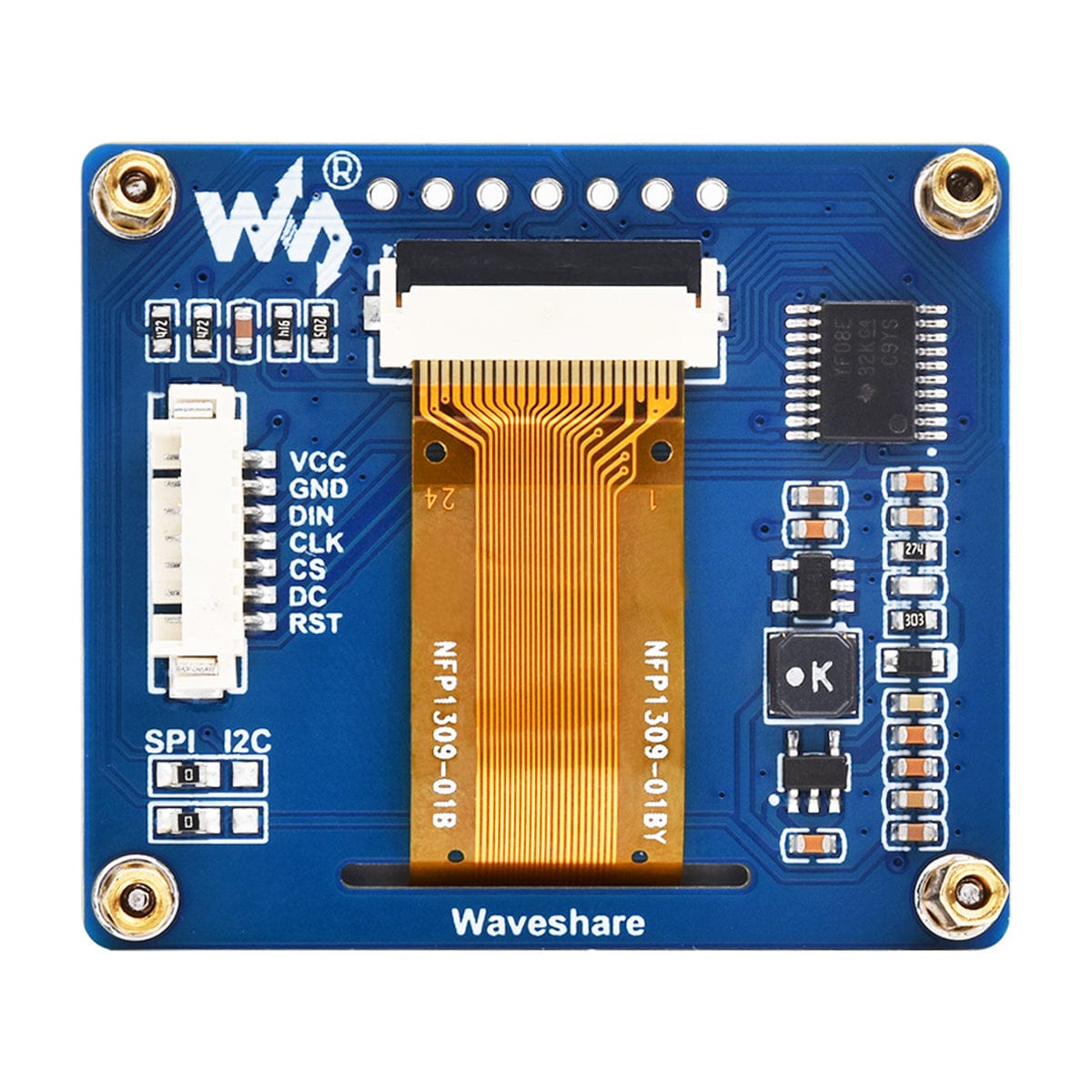 1.54" OLED Display Module (128 x 64) - The Pi Hut