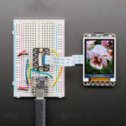 1.8" Colour TFT LCD display with MicroSD Card Breakout (ST7735R) by Adafruit - The Pi Hut