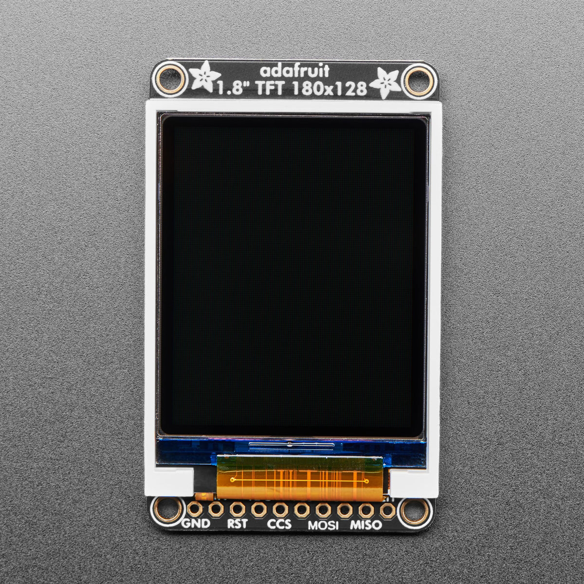 1.8" Colour TFT LCD display with MicroSD Card Breakout (ST7735R) by Adafruit - The Pi Hut