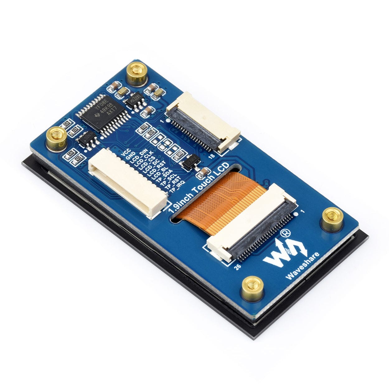 1.9" IPS Touch LCD Display Module (172x320) by Waveshare - The Pi Hut