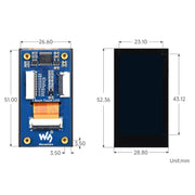 1.9" IPS Touch LCD Display Module (172x320) by Waveshare - The Pi Hut