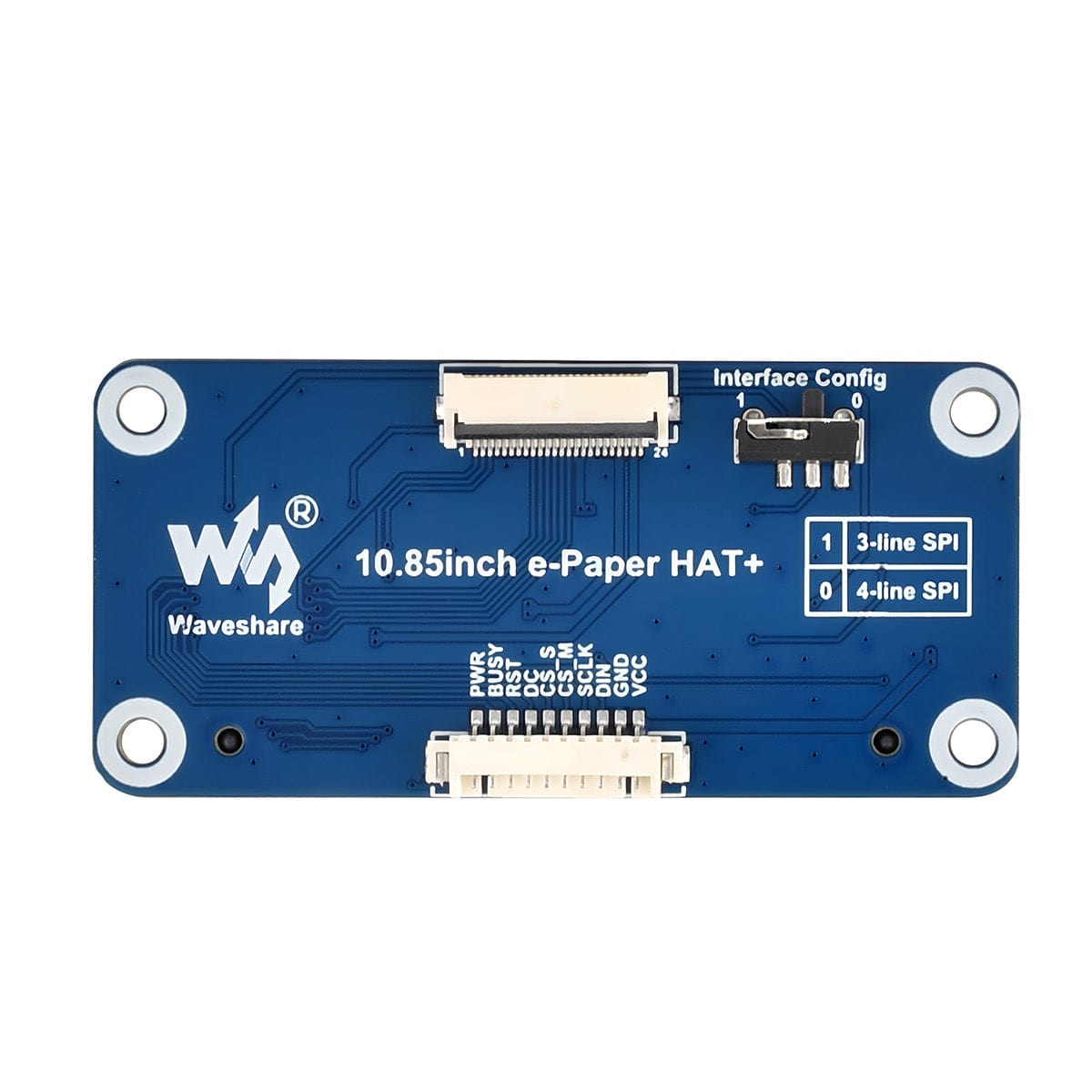 10.85" e-Paper Display (G) with HAT for Raspberry Pi by Waveshare - The Pi Hut