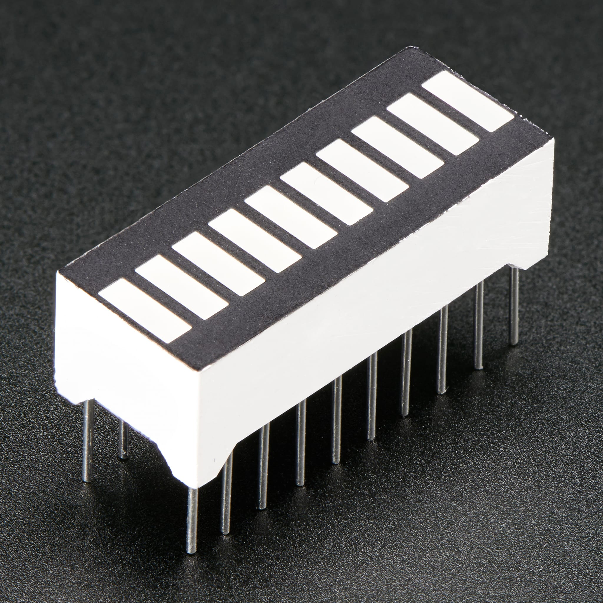 10 Segment Light Bar Graph LED Display - Amber (KWL-R1025UAB) by Adafruit - The Pi Hut
