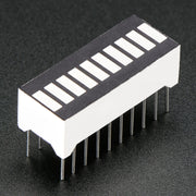 10 Segment Light Bar Graph LED Display - Amber (KWL-R1025UAB) by Adafruit - The Pi Hut