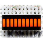 10 Segment Light Bar Graph LED Display - Amber (KWL-R1025UAB) by Adafruit - The Pi Hut