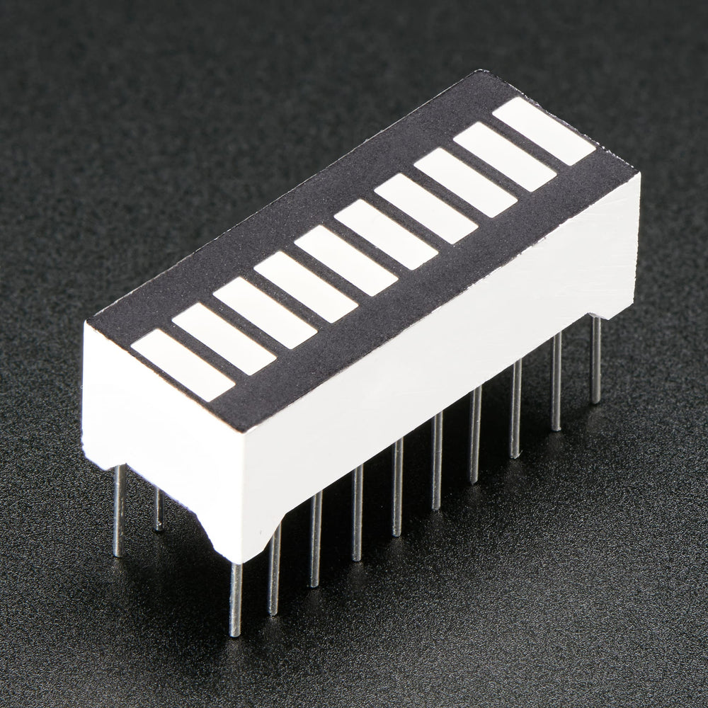 10 Segment Light Bar Graph LED Display - Blue (KWL-R1025BB) by Adafruit - The Pi Hut