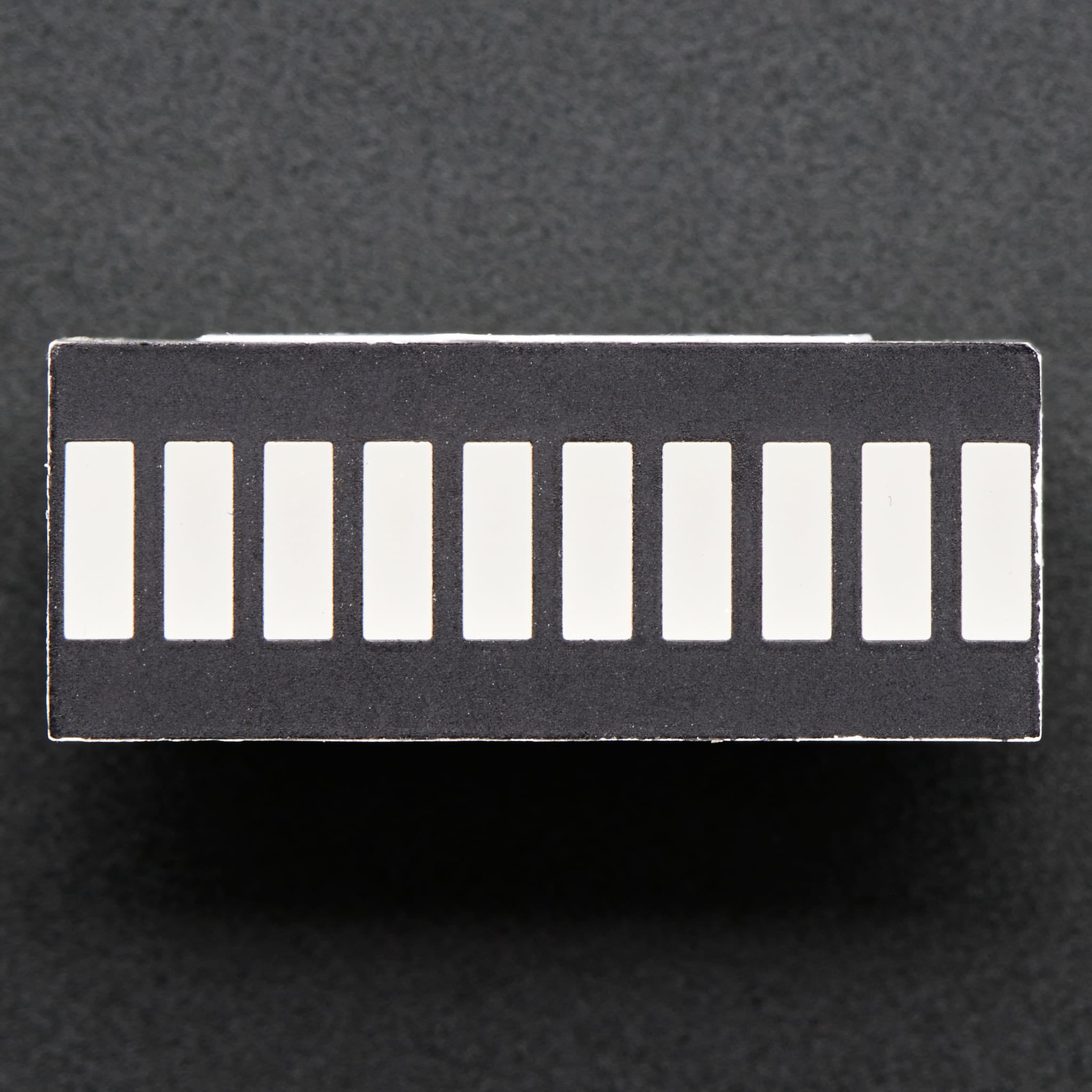 10 Segment Light Bar Graph LED Display - Yellow by Adafruit - The Pi Hut