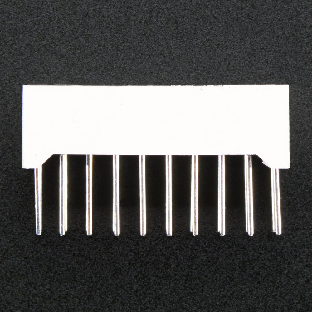 10 Segment Light Bar Graph LED Display - Yellow by Adafruit - The Pi Hut