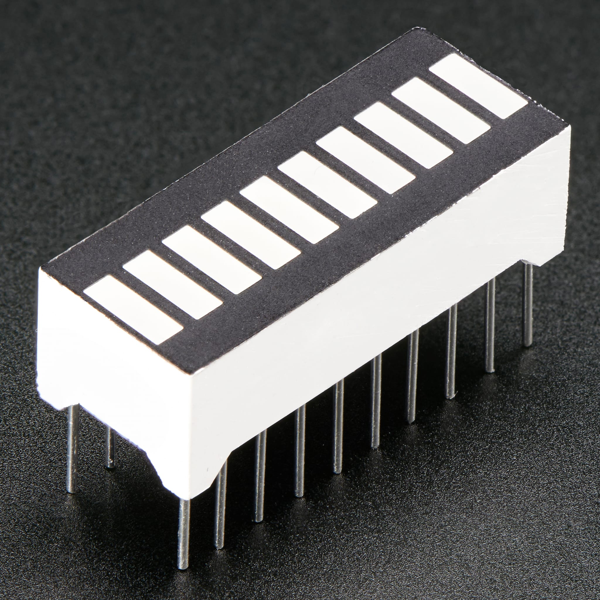 10 Segment Light Bar Graph LED Display - Yellow-Green by Adafruit - The Pi Hut