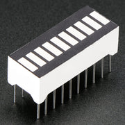 10 Segment Light Bar Graph LED Display - Yellow-Green by Adafruit - The Pi Hut