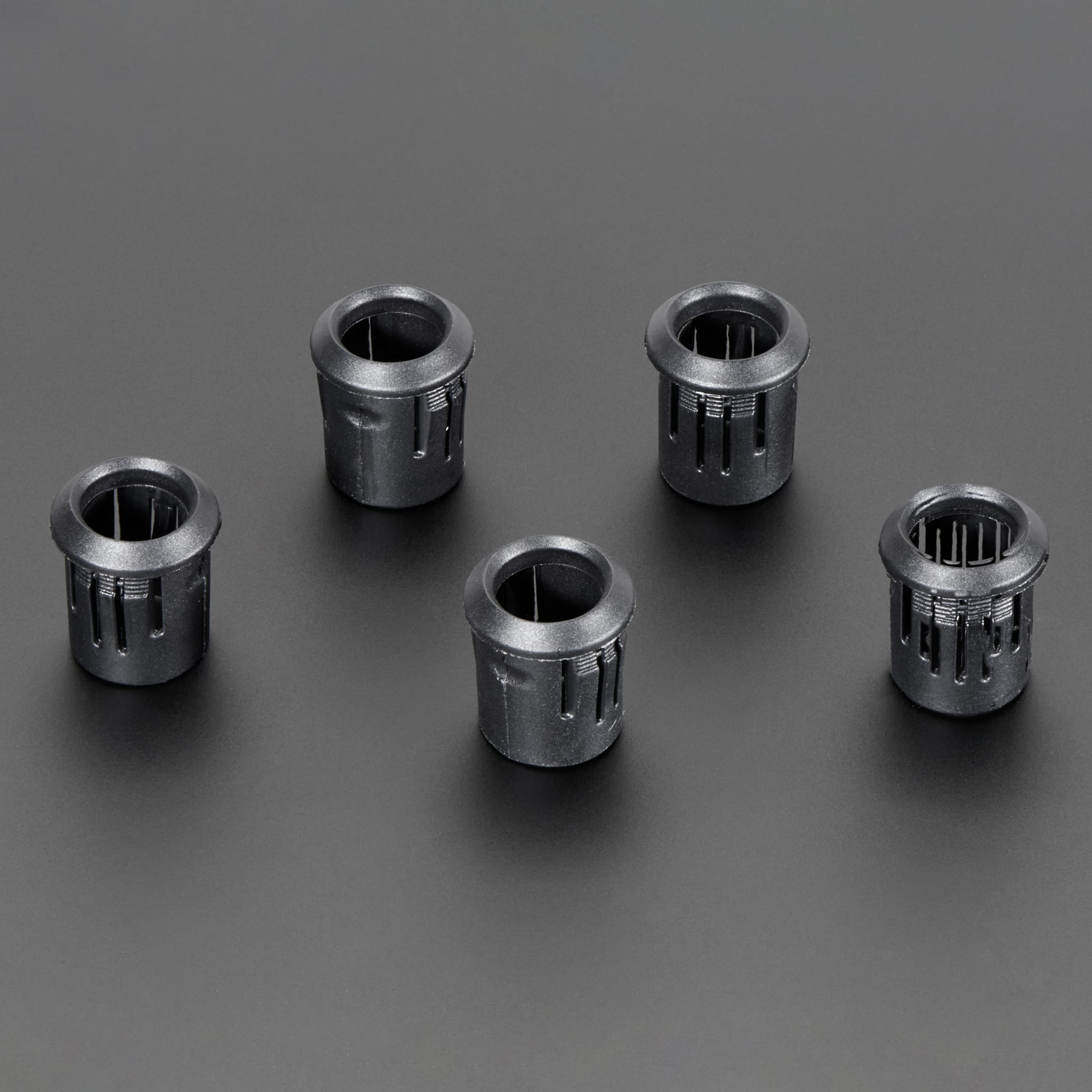 10mm Plastic Bevel LED Holder - Pack of 5 by Adafruit - The Pi Hut