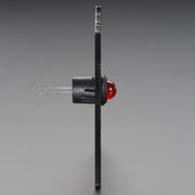10mm Plastic Bevel LED Holder - Pack of 5 by Adafruit - The Pi Hut