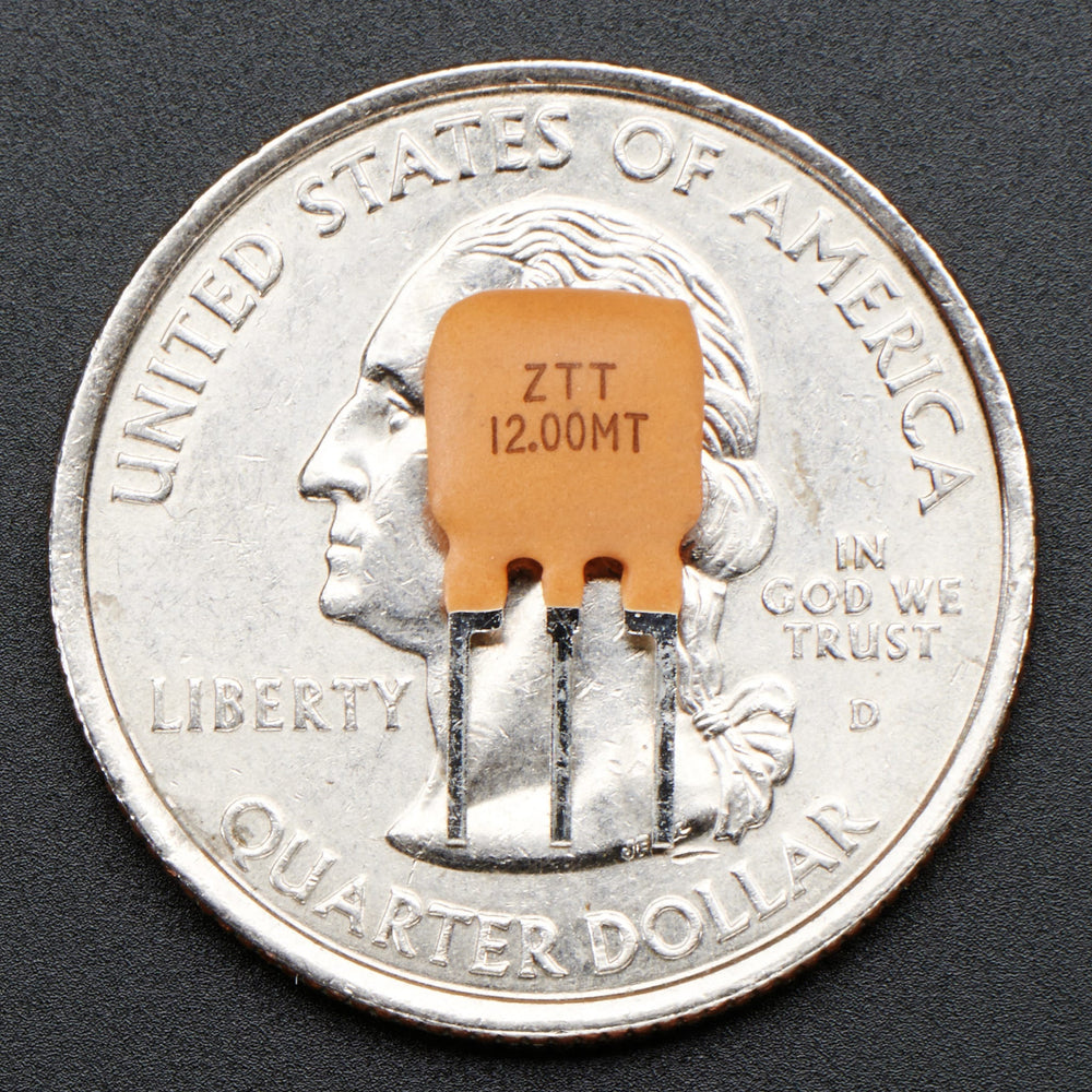 12 MHz Ceramic Resonator / Oscillator by Adafruit - The Pi Hut