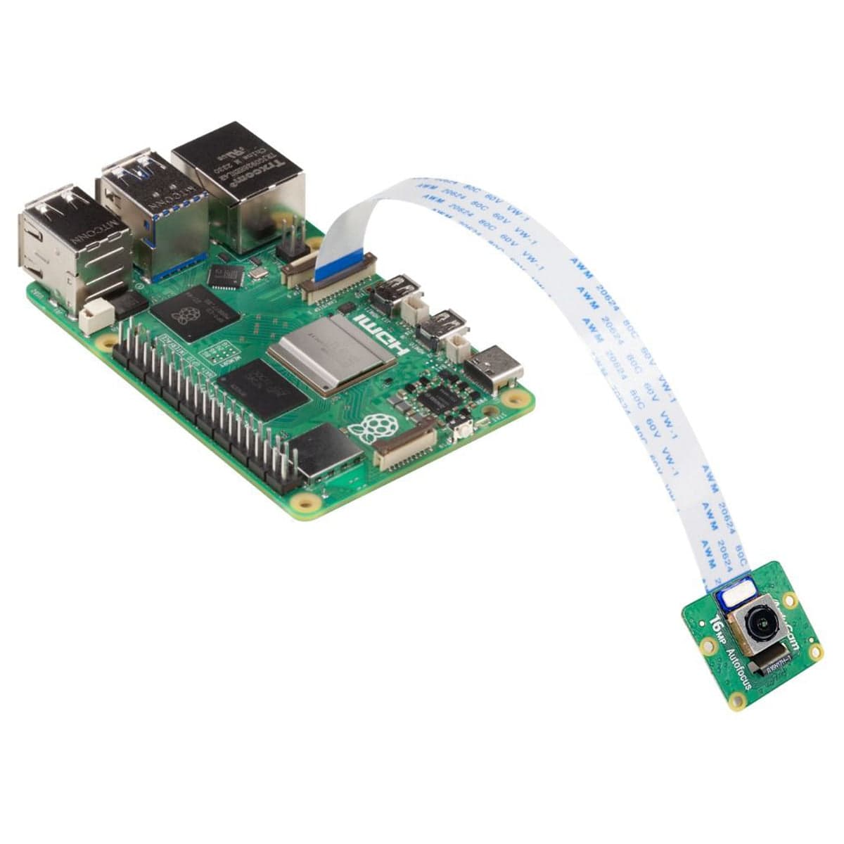 16MP IMX519 Autofocus Camera Module for Raspberry Pi - The Pi Hut