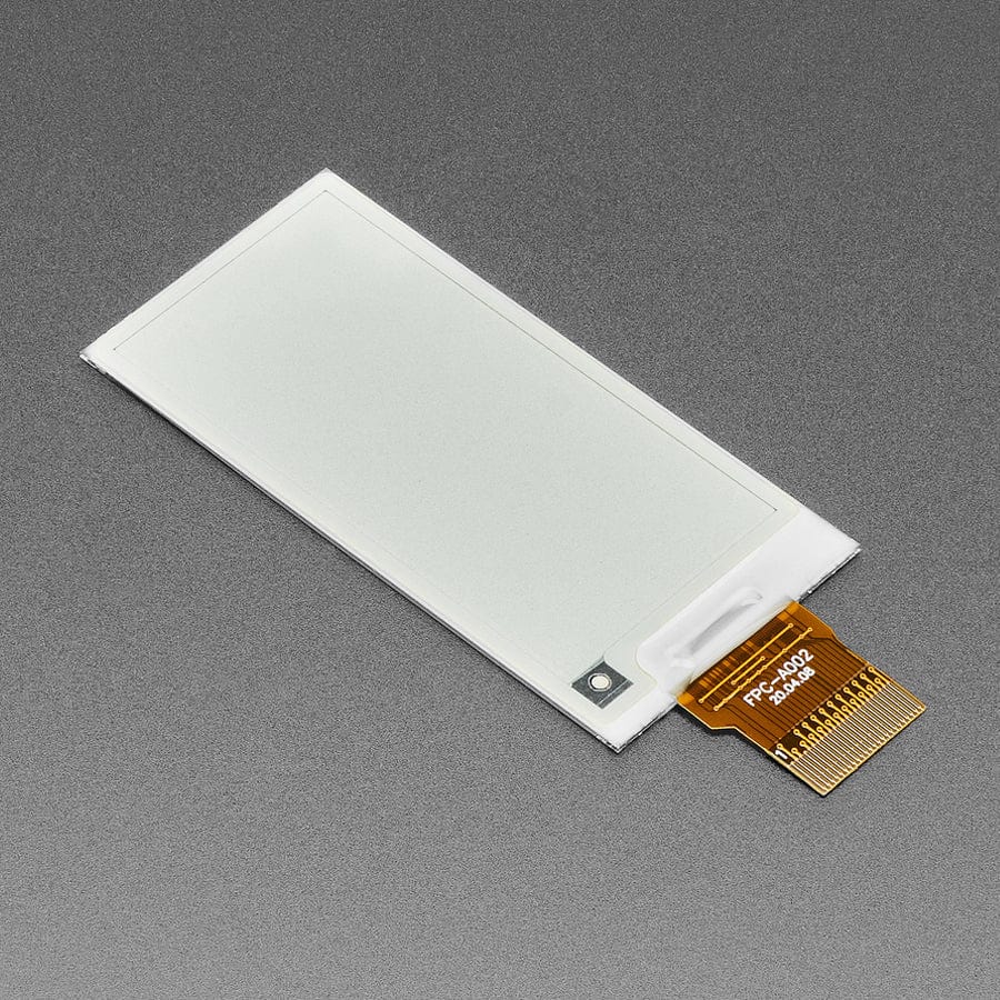 2.13" 250x122 Monochrome or Gray eInk / ePaper - Bare Display - SSD1680Z by Adafruit - The Pi Hut