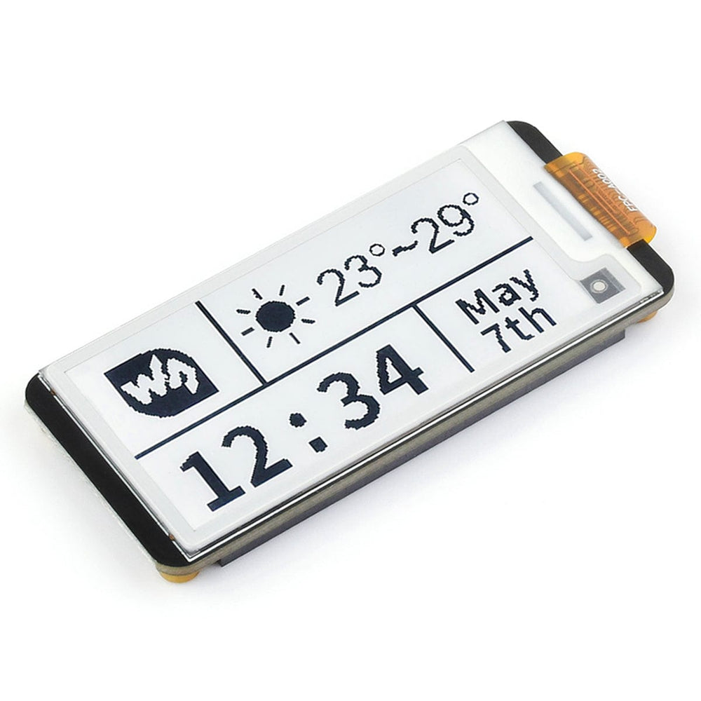 2.13" E-Paper HAT+ for Raspberry Pi (Black/White) (250 x 122)