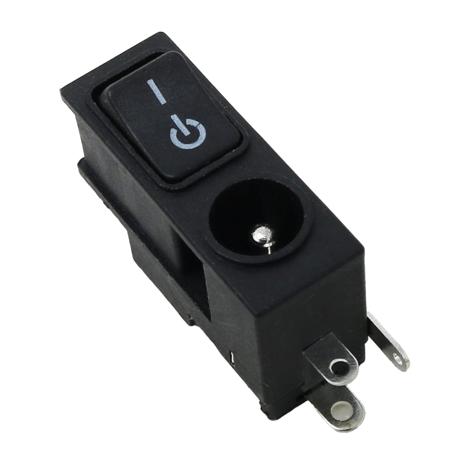 2.1mm DC Power Jack with Rocker Switch - The Pi Hut