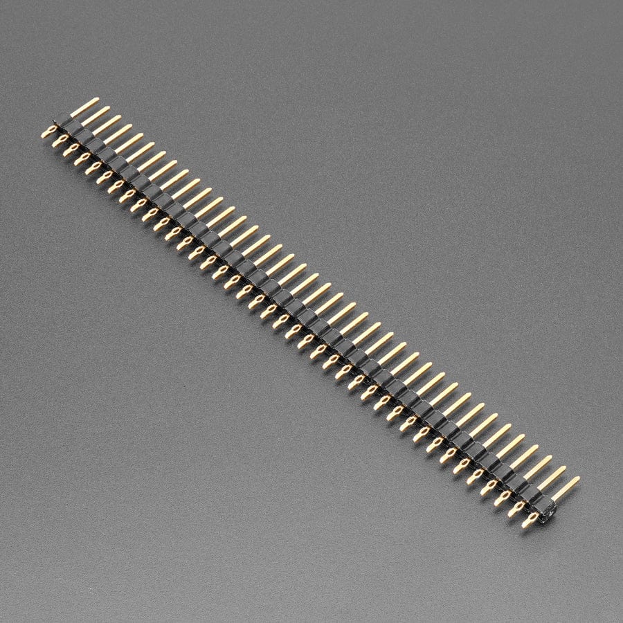 2.54mm / 0.1" Pitch Press-Fit Male Pin Header - The Pi Hut