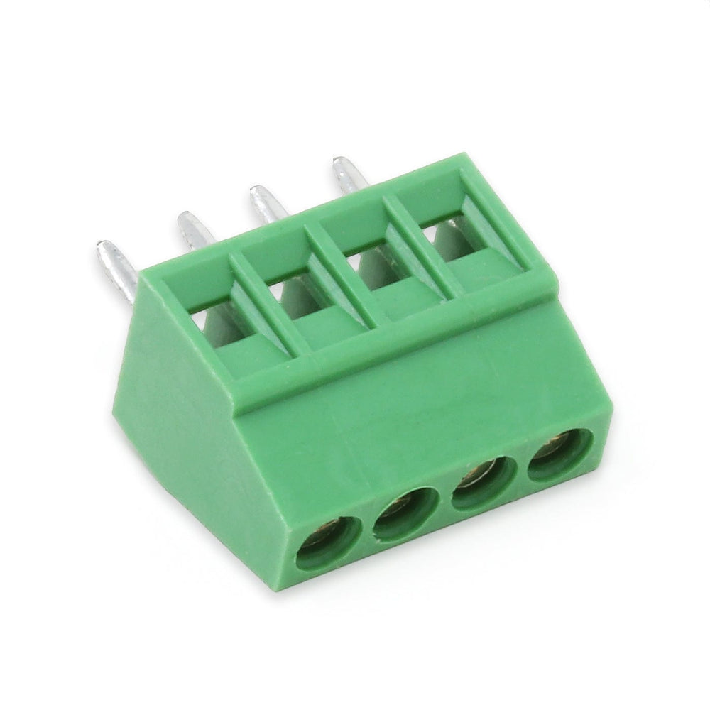 2.54mm Terminal Block - 4-pin by The Pi Hut - The Pi Hut
