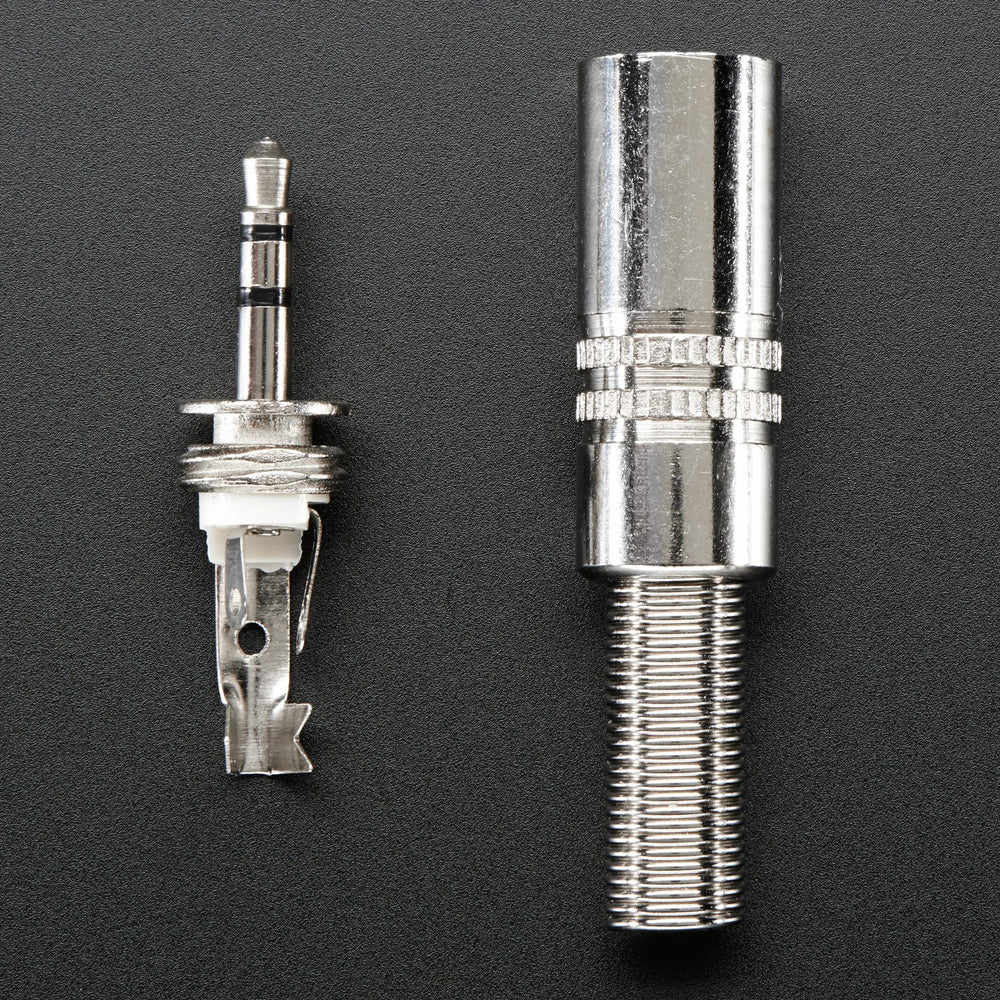 2.5mm DIY Stereo Plug Connector by Adafruit - The Pi Hut