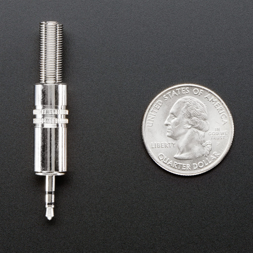 2.5mm DIY Stereo Plug Connector by Adafruit - The Pi Hut