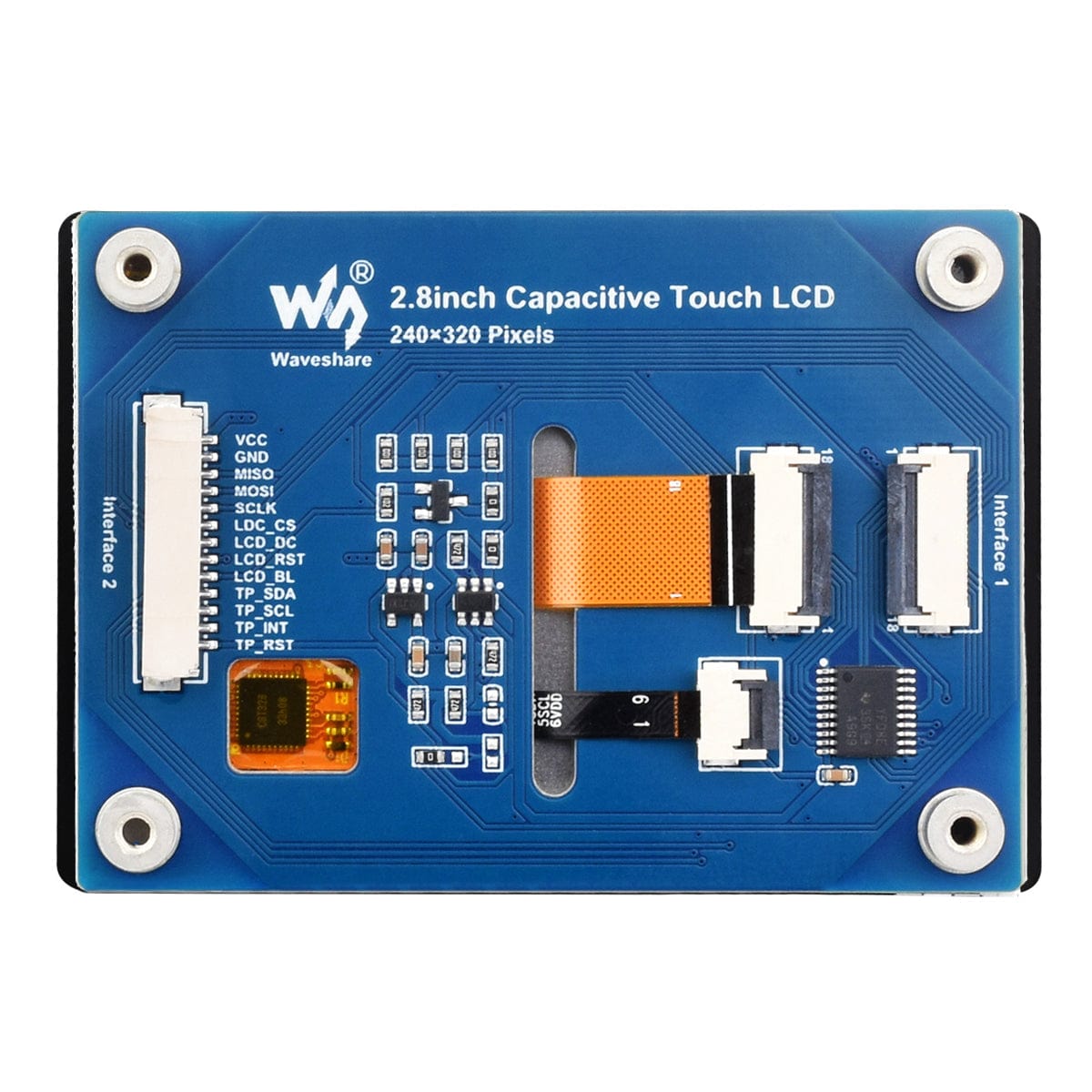 2.8" TFT LCD Display Module with Touch Panel (240 x 320)