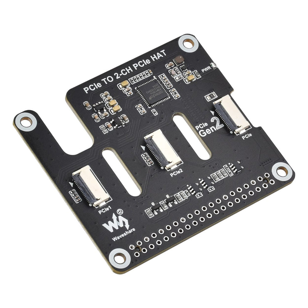 2-Channel PCIe Expander for Raspberry Pi 5 by Waveshare - The Pi Hut