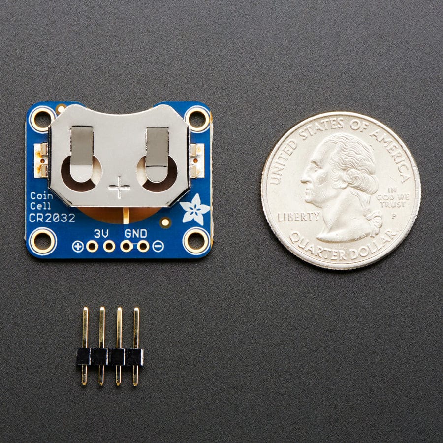 20mm Coin Cell Breakout Board (CR2032) - The Pi Hut