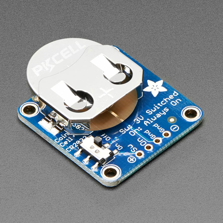 20mm Coin Cell Breakout w/On-Off Switch (CR2032) - The Pi Hut