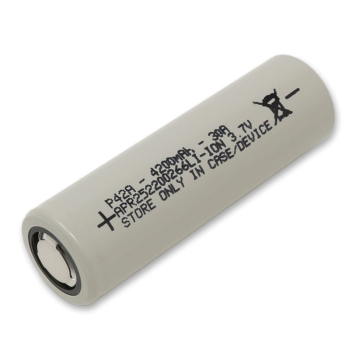 21700 Lithium-ion Rechargeable Cell - 4200mAh 3.7V 30A - The Pi Hut 21700 Lithium-ion Rechargeable Cell - 4200mAh 3.7V 30A - The Pi Hut