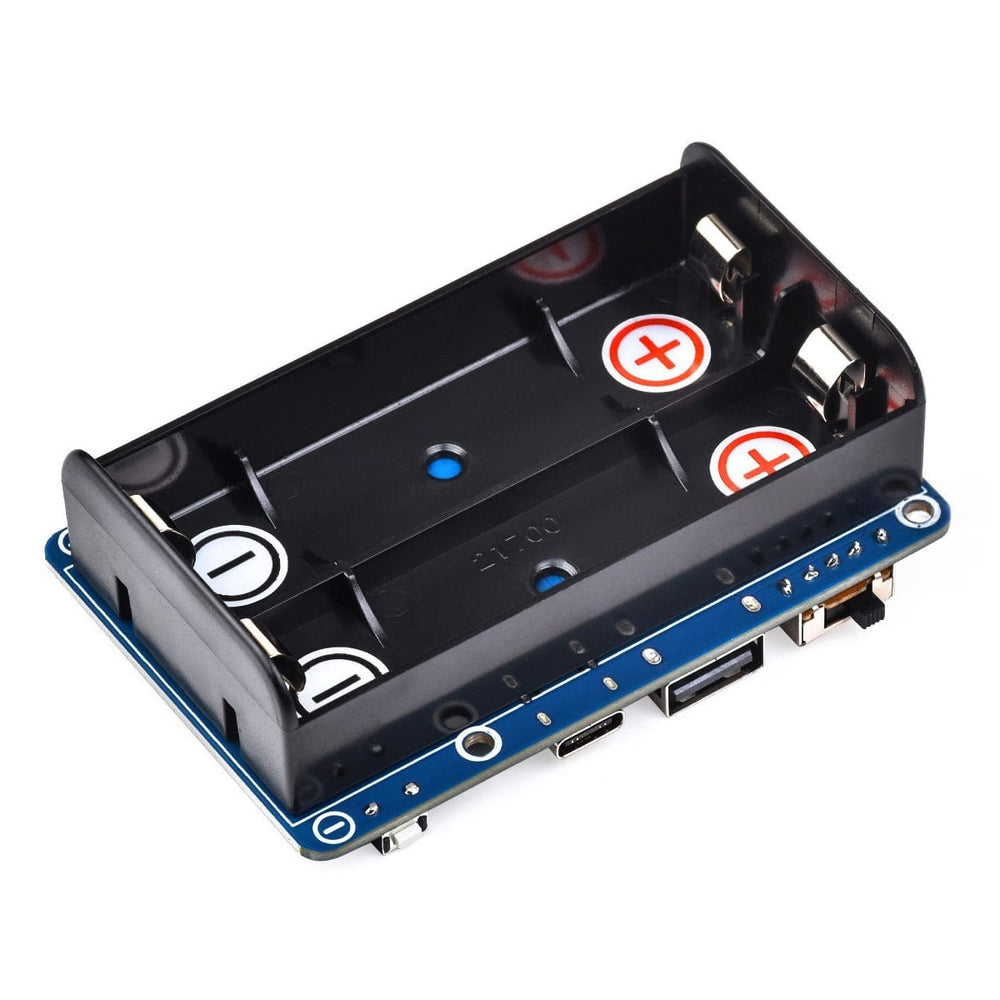 21700 UPS HAT (D) for Raspberry Pi 4/3 by Waveshare - The Pi Hut