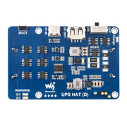 21700 UPS HAT (D) for Raspberry Pi 4/3 by Waveshare - The Pi Hut