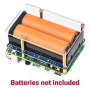 21700 UPS HAT (D) for Raspberry Pi 4/3 by Waveshare - The Pi Hut