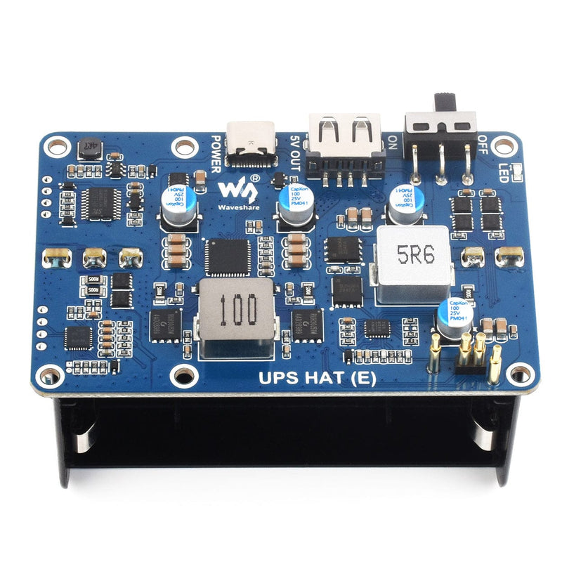 21700 UPS HAT (E) for Raspberry Pi 5/4/3 - The Pi Hut