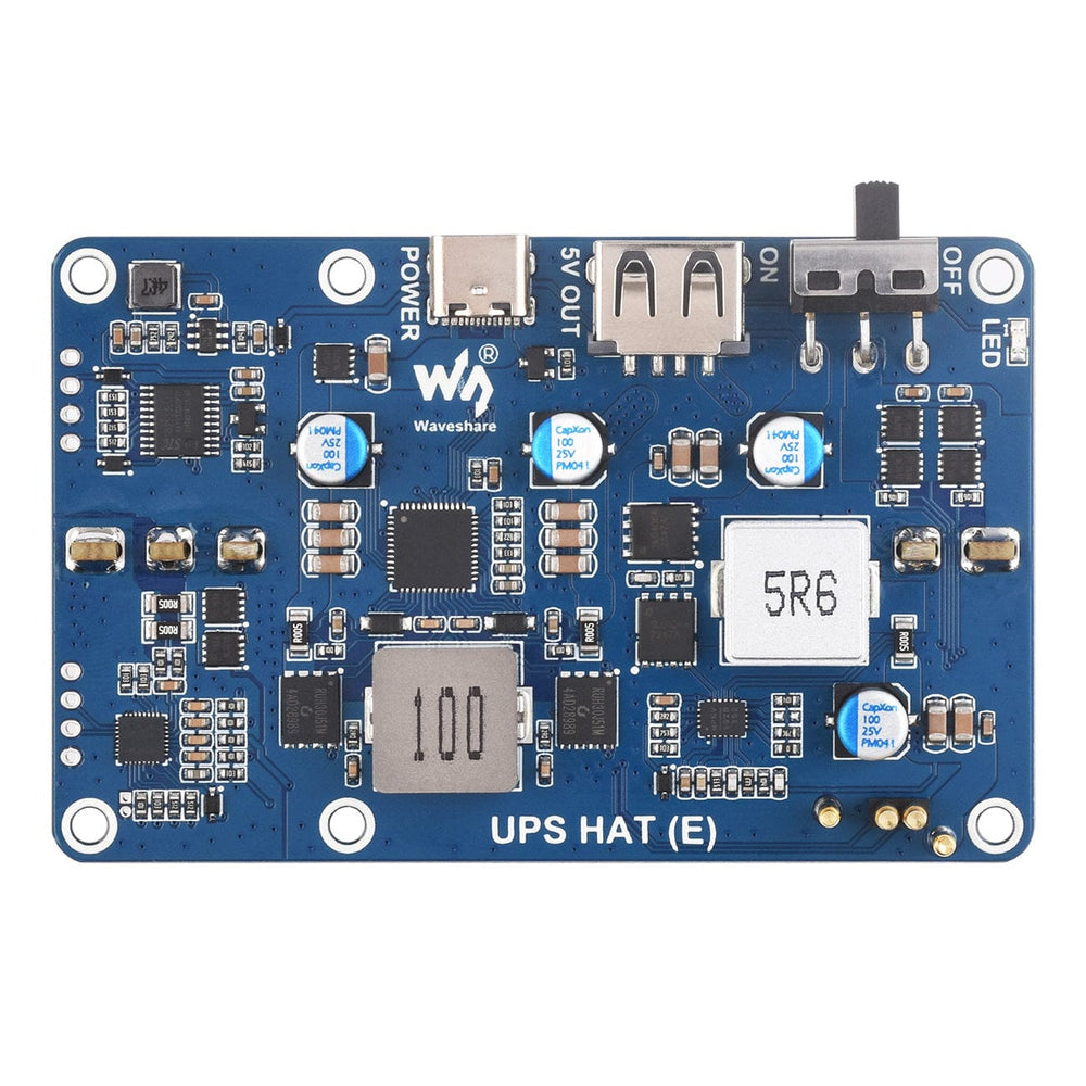 21700 UPS HAT (E) for Raspberry Pi 5/4/3 by Waveshare - The Pi Hut