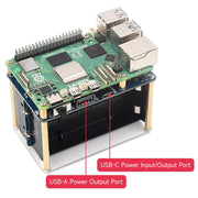 21700 UPS HAT (E) for Raspberry Pi 5/4/3 by Waveshare - The Pi Hut