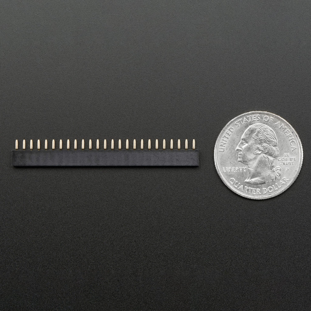 2mm Pitch 25-Pin Female Socket Headers - Pack of 5 by Adafruit - The Pi Hut