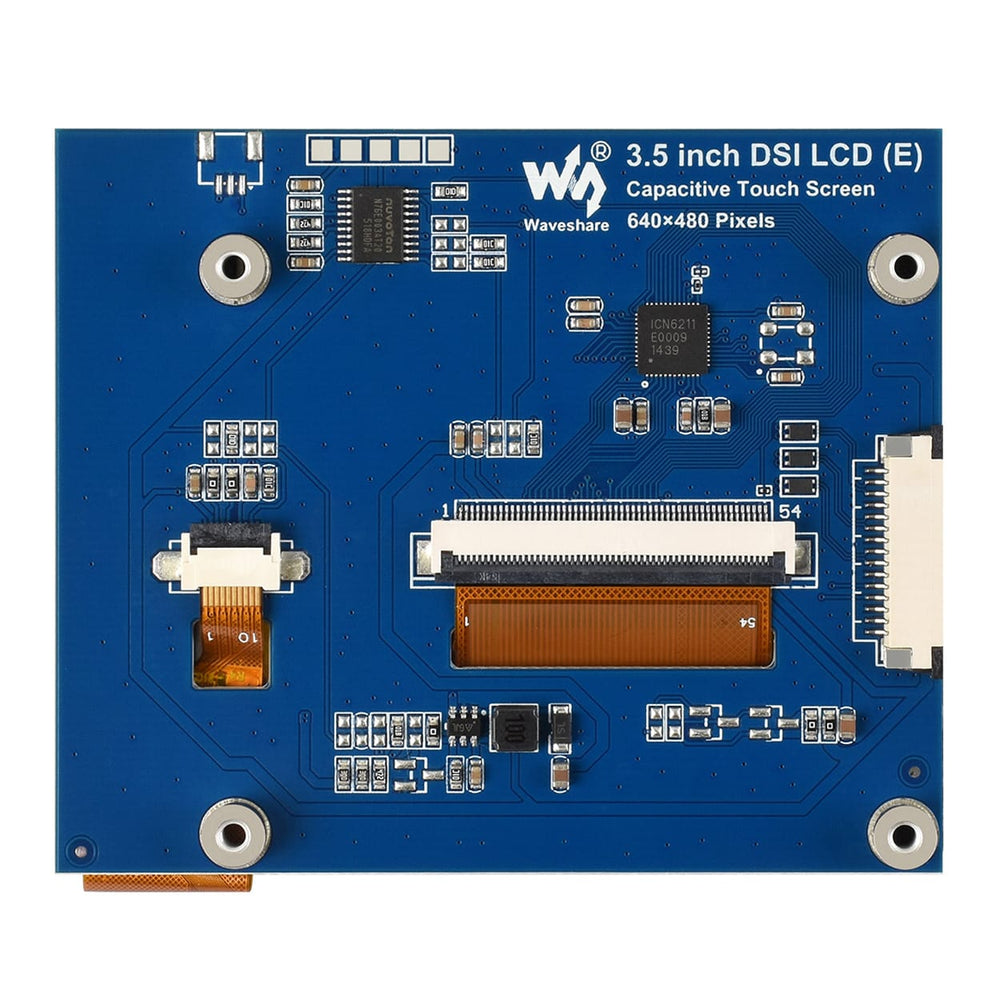 3.5" DSI Capacitive Touch Display for Raspberry Pi (640x480) by Waveshare - The Pi Hut