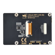 3.5" Resistive Touch Display (G) for Raspberry Pi (320x480) by Waveshare - The Pi Hut
